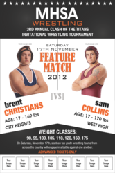 Versus All Purpose Logo Poster (Black)