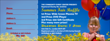 Summer Fair Raffle Ticket