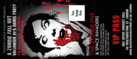 Zombie Woman VIP Pass