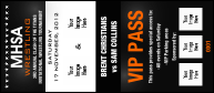 Versus All Purpose VIP Pass (Black)