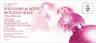 Christmas Ball Pink VIP Pass