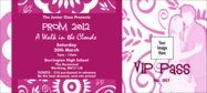 Fuchsia Prom VIP Pass
