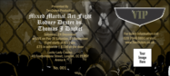 Mixed Martial Arts Green VIP Ticket