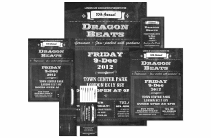 Retro Chalkboard Event Kit