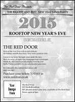 Silver Glitter Flyer