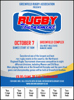 Rugby Tournament 2 Image Flyer