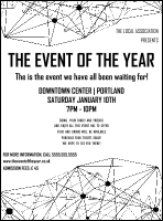 All Purpose Geometric Black and White Flyer