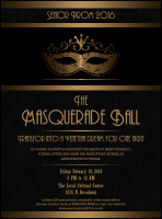 Masquerade Ball 3 Flyer