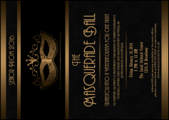 Masquerade Ball 3 Postcard