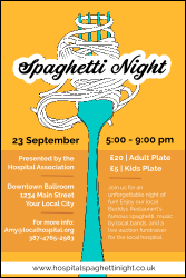 Retro Spaghetti Poster