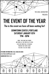 All Purpose Geometric Black and White Image Poster