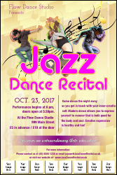 Jazz Dance Image Poster