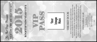 Silver Glitter VIP Pass