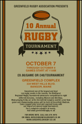 Rugby Tournament Poster