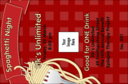 Spaghetti Drink Ticket