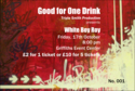Red Hip Hop Drink Ticket