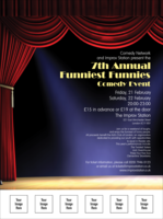 Stand Up Comedy Flyer