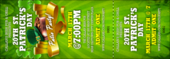 St. Patrick's Day Party Event Ticket