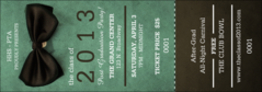 Bow Tie Event Ticket