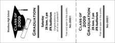 Graduation General Admission Ticket 001