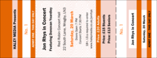 Orange Stripe General Admission Ticket