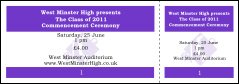 Graduation General Admission Ticket 006