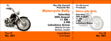 Motorcycle General Admission Ticket