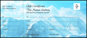 Nature Series  Mountain Gift Certificate