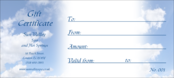 Blue Skies Gift Certificate 001