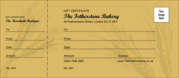 Wheat Gift Certificate 002