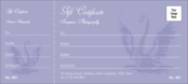 Swan Gift Certificate 002