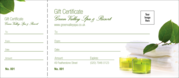 Spa Logo Gift Certificate