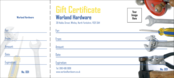 Hardware Logo Gift Certificate