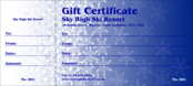 Blizzard Gift Certificate