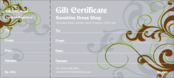 Swirls Gift Certificate