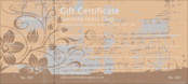 Modern Mocha Gift Certificate