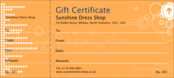 Orange Sound Gift Certificate