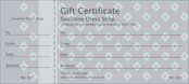 Dark Silver Diamonds Gift Certificate