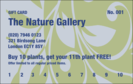 Electric Garden Loyalty Card