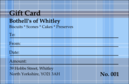 Plaid Gift Card