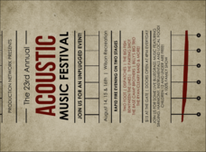 Acoustic Strings Invitation
