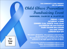 Blue Ribbon Invitation