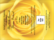Yellow Rose Invitation