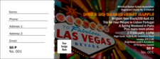 Las Vegas Casino Raffle Ticket