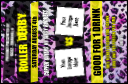 Roller Derby Pink Leopard Drink Ticket