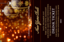 Golden Ornament Drink Ticket