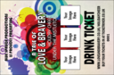 Colour Circles Drink Ticket