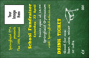Education Chalk Board Drink Ticket