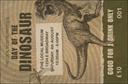Dinosaur Illustrated Drink Ticket