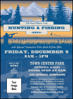 Fishing and Hunting Expo Flyer